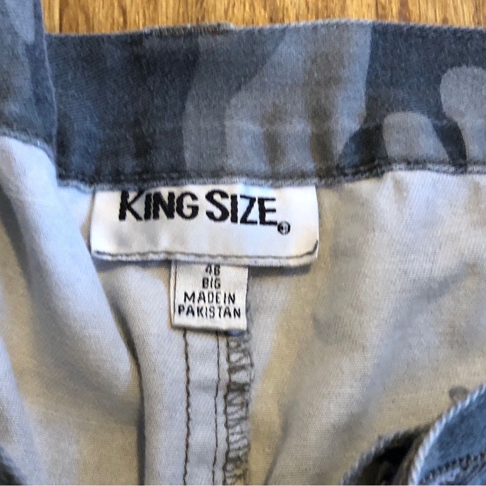 KING SIZE “Brand” Men’s Camouflage Cargo Shorts - Picture 5 of 9